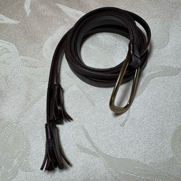 Coldwater Creek Leather Belt - Picture 1 of 5